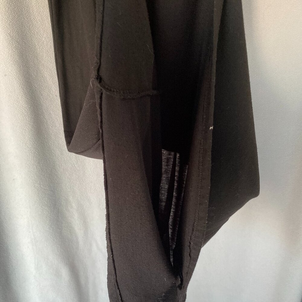 Ambiance Apparel Black Maxi Skirt | Size S | Stretch Knit Lounge Skirt | Soft - Picture 3 of 5